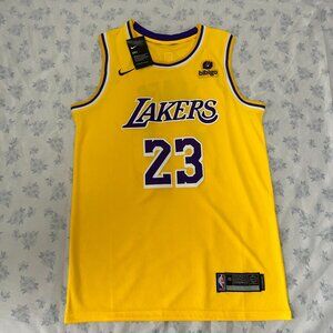NBA Los Angeles Lakers Icon Edition Nike Jersey James #23 Jersey